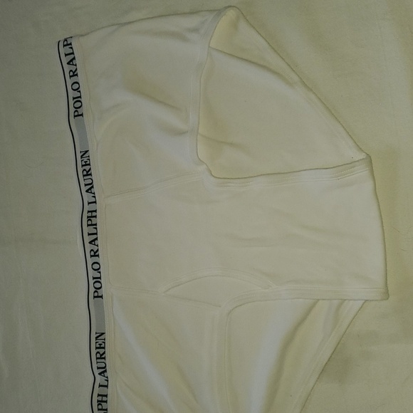Polo by Ralph Lauren Lot of 2 Sz. 46 Mens White Briefs Underwear - Picture 1 of 7